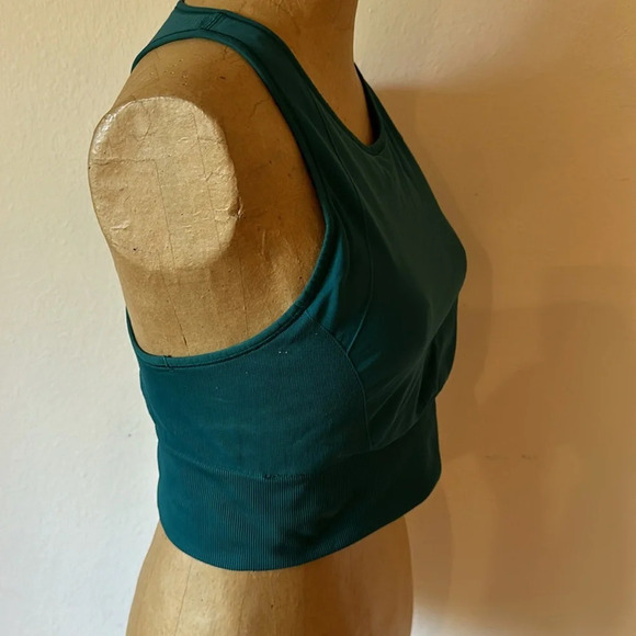 Lululemon sz 10  Ebb to Train Bra Laguna great pre owned condition - Picture 6 of 13